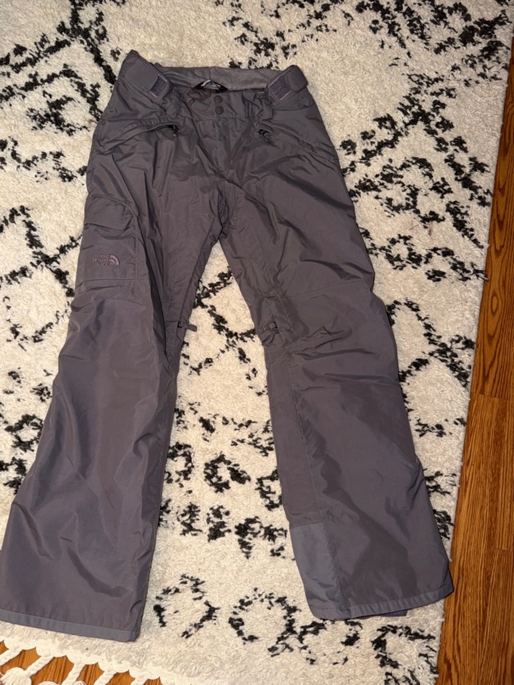 The North Face Women's Dark Gray Cargo Snow Pants